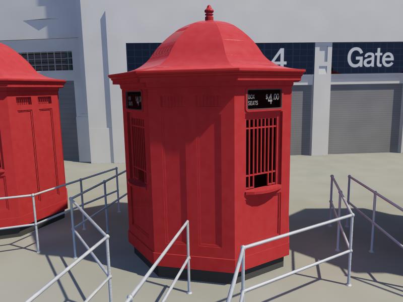 admission booth